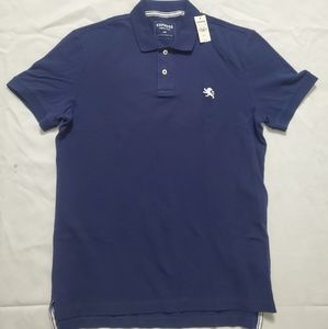 Sonoma Men’s Polo Shirt – Navy Blue, Size M, Business Casual